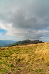 Obraz premium Polonina Wetlinska, Bieszczady mountain, Bieszczady National Park, Poland.