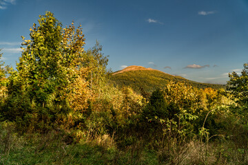 Fototapeta premium Polonina Wetlinska, Bieszczady mountain, Bieszczady National Park, Poland.