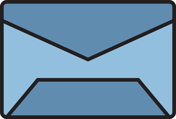 Envelope and Mail Icon Illustration
