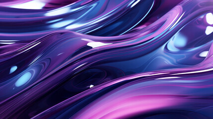 3D Abstract Purple Background