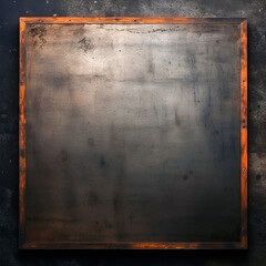 Shabby square texture, geometric background, dark surface.