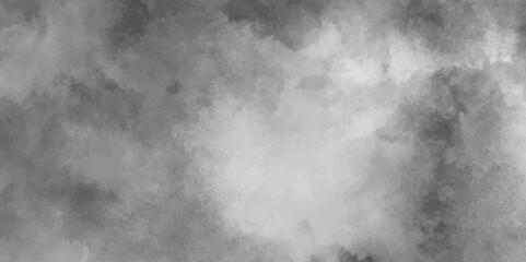 Monochrome gray aquarelle painted paper textured canvas for design, vintage card, retro template..beautiful grunge wall texture background used for wallpaper, banner, painting, decoration and design.	