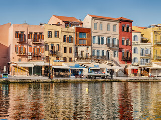 Morning In The Chania Harbor