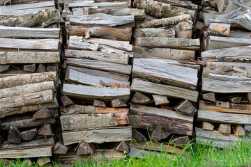 Woodpile timer stack for fire and fuel industry