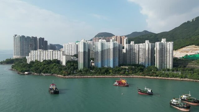 Community Oasis in the Midst of Wah Fu Estate Hong Kong Oct 14 2023
