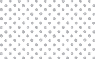 ラフな手描きドットの背景素材　グレー