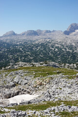 The view from Krippenstein mountain, Austria