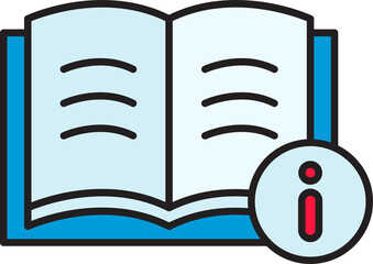 Book and Info Icon

