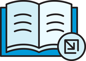 Book and Link Icon
