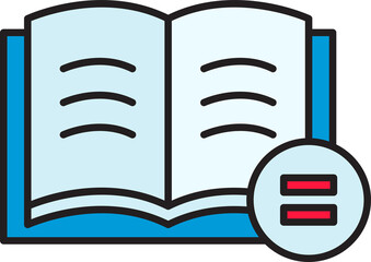 Book and Equal Icon
