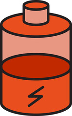 Battery Icon Illustration
