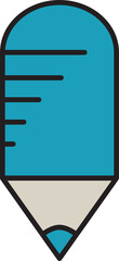Pencil Icon Illustration
