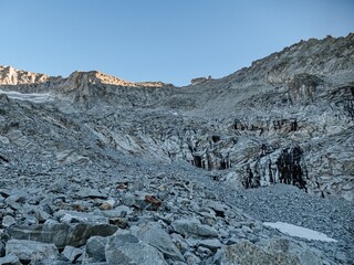 Hochalmspitze mountains area in hohe tauern in autumn sesason