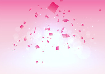 ピンクの祝福イメージ背景