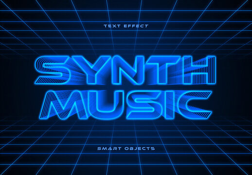 Retro Mood Text Effect Mockup