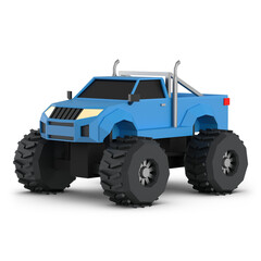 Obraz premium 몬스터 트럭 자동차 Monster Truck Car