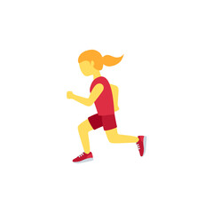 Fototapeta na wymiar 🏃‍♀️ Woman Running