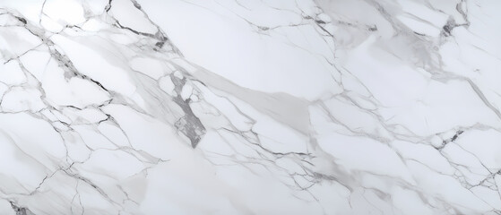 Obraz premium White marble pattern texture panoramic background backdrop