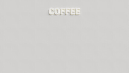 커피 글씨 텍스트 배경 Coffee Text Background