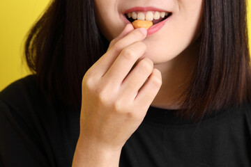 Hand with Snack