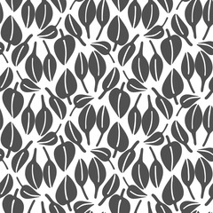 Seamless pattern with a simple abstract drawing