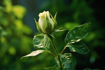 Close-up of Flower Bud on Plant