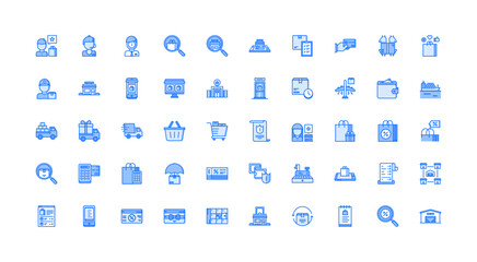 e-commerce icon set