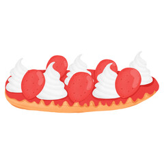 Eclairs strawberry 