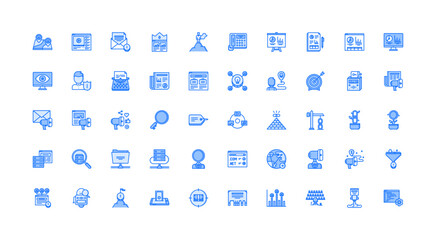 marketing icon set