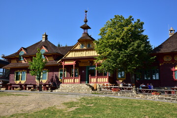 Chata Libušín a Chata Maměnka na Pustevnách