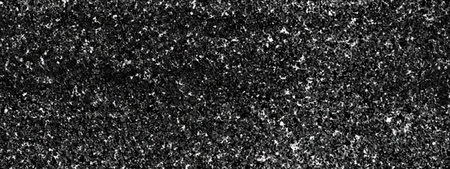 Seamless subtle gritty film grain texture photo overlay. Vintage dark black and white speckled noise, grit and grunge background. Abstract fine splattered spray paint particles on paper backdrop - obrazy, fototapety, plakaty