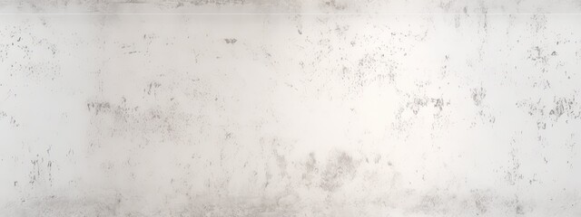 Seamless subtle white plaster wall background texture overlay. Abstract painted stucco or cement grayscale displacement, bump or height map. Simple panoramic banner pattern. - obrazy, fototapety, plakaty