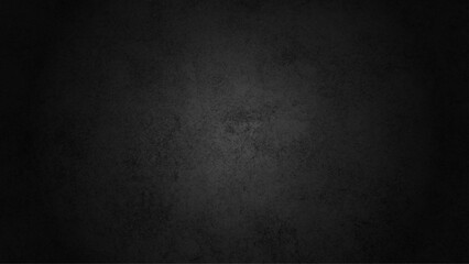 Close up retro plain dark black cement concrete wall background texture for show or advertise or promote product and content on display and web design element concept decor.