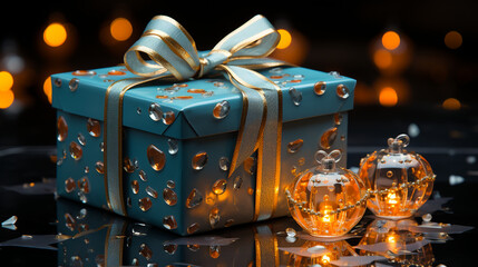 Bellissimi pacchi regalo. Ai generated.