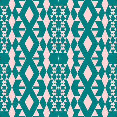 seamless geometric pattern for fabric.