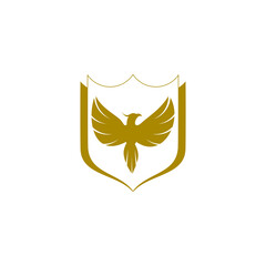 Phoenix icon isolated on transparent background 