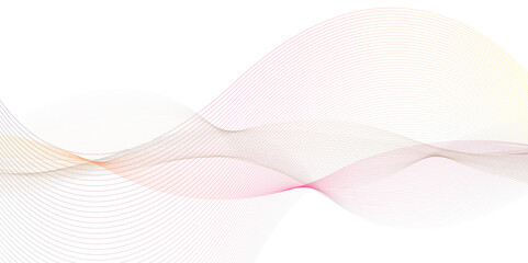 Abstract background wave line gradients