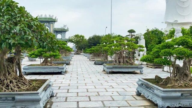 Linh Ung Buddhist Temple on the Son Cha Peninsula near Da Nang, Vietnam