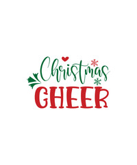 Christmas SVG Bundle, Santa SVG, Rudolph Svg, Snowman svg, Christmas Clipart, Christmas Cut Files, Cricut SVG Files