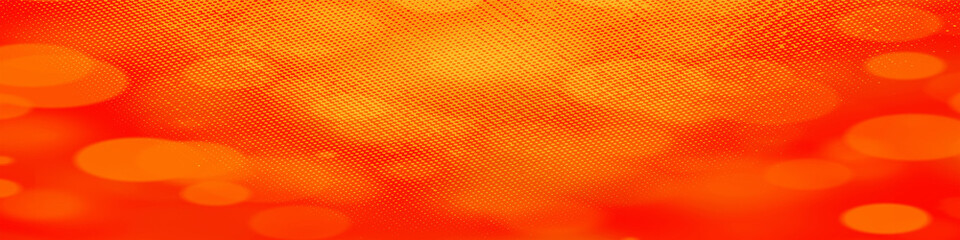 Fototapeta premium Red panorama bokeh background with copy space for text or image, Usable for banner, poster, cover, Ad, events, party, sale, celebrations, and various design works