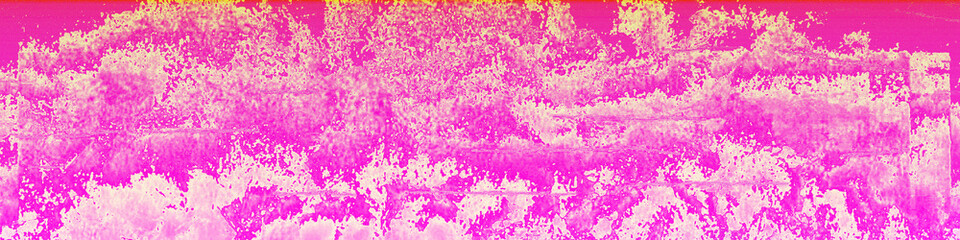 Pink abstract  panorama  background with copy space for text or image, Usable for banner, poster, cover, Ad, events, party, sale, celebrations, and various design works