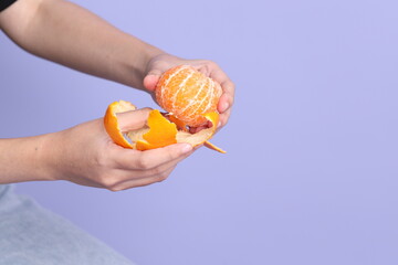 Hand with Fruit