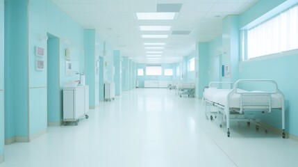 interior of a modern hospital