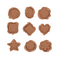 Set of Wax Seal Stamps