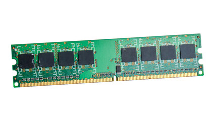personal computer RAM random access memory isolated transparent background