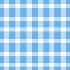 Blue and white checkered pattern plaid background image