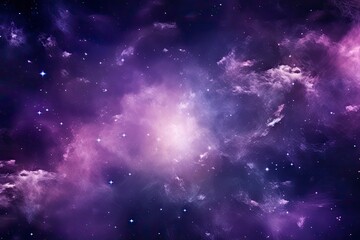 Fototapeta na wymiar Purple Galaxy space stars in Outer Space.