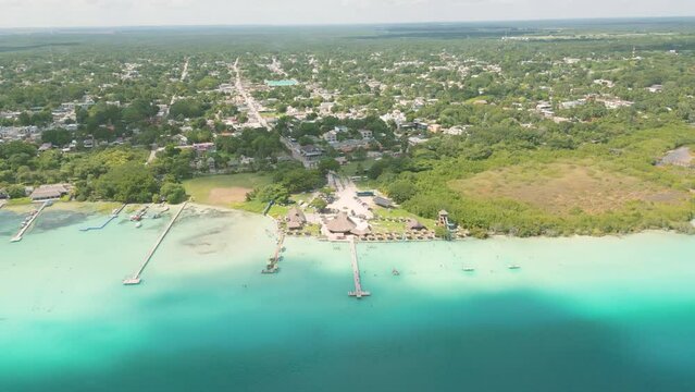 Mahahual and Bacalar Beach and Lagoon in Quintana Roo Mexico