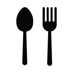 Spoon icon design, illustration design