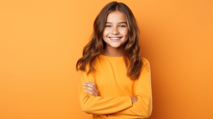 Fototapeta premium Happy young girl
